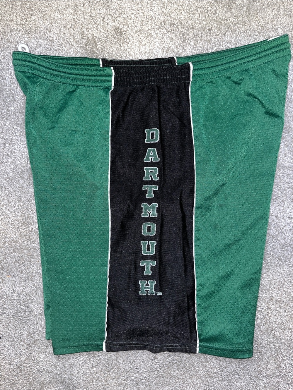 Vintage Dartmouth Ivy College Big Green Practice Basketball shorts L Made USA